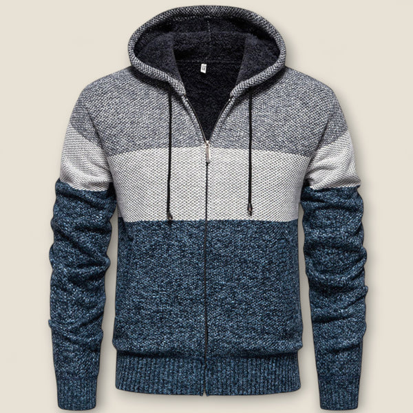 Dario - Fleece-Lined Zip-Up Hoodie