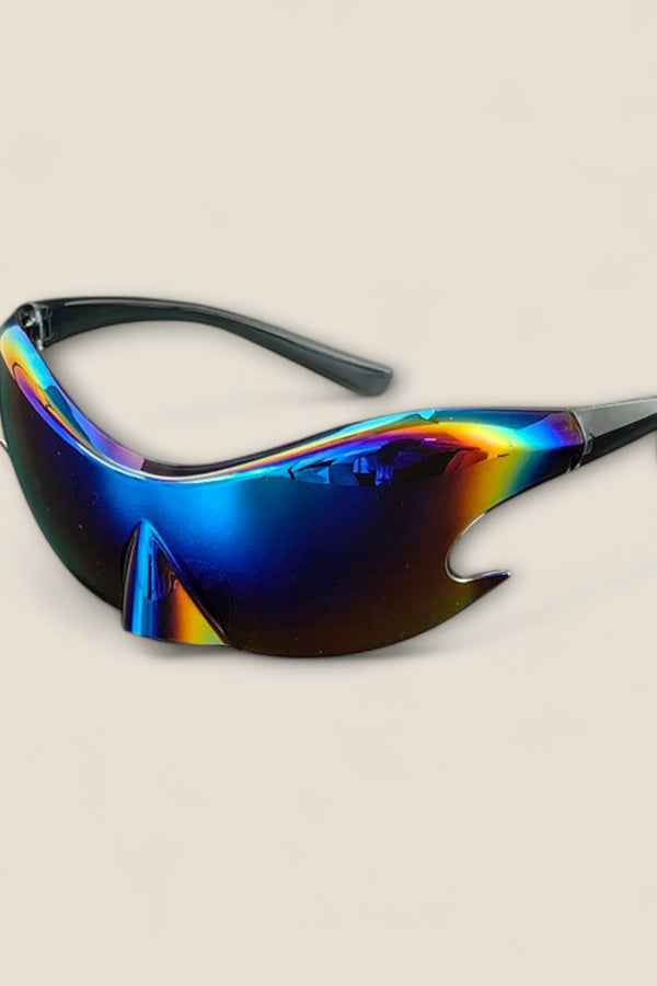 Thiago - Shield Sunglasses with Blade Design