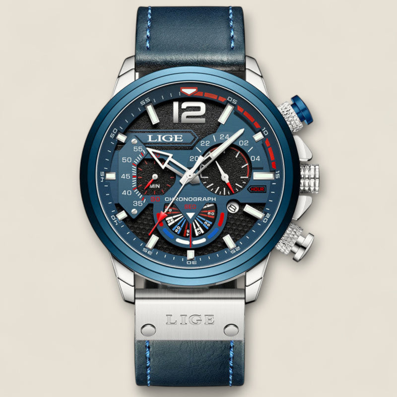 Valerio - Leather Chronograph Watch