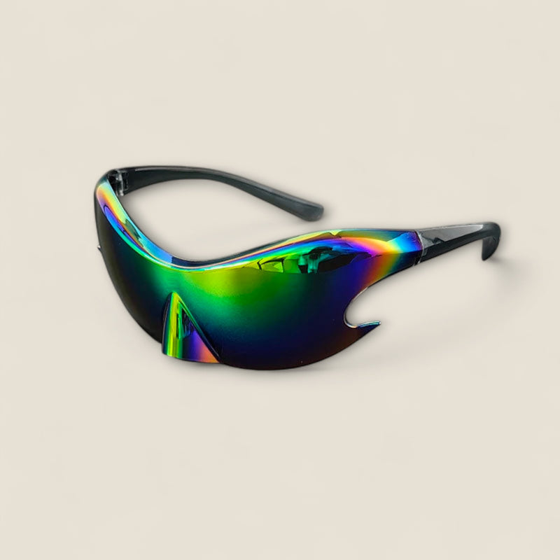 Thiago - Shield Sunglasses with Blade Design
