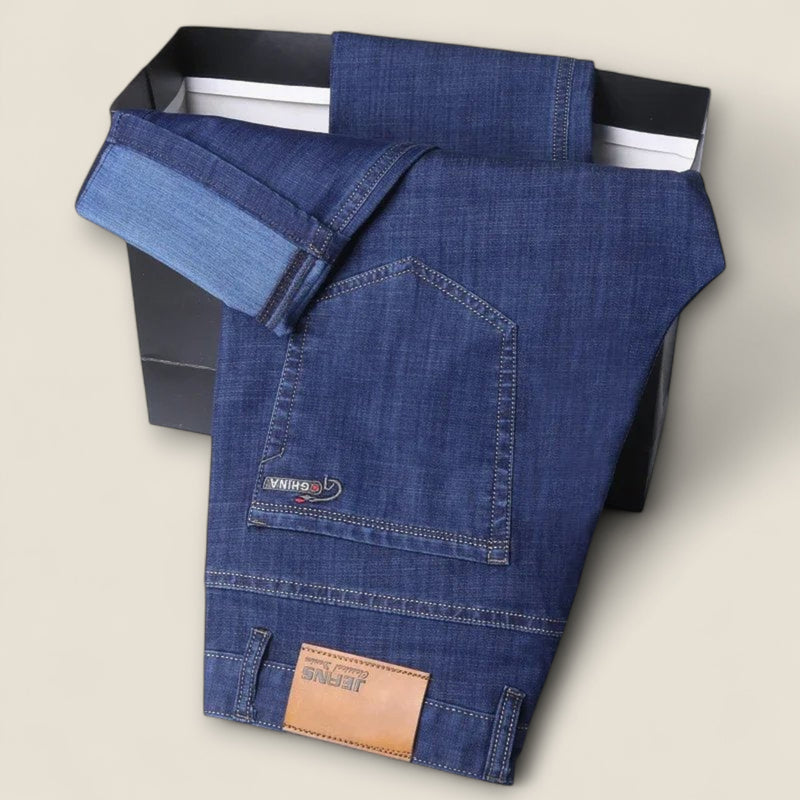 Diego - Slim Fit Silk Stretch Denim