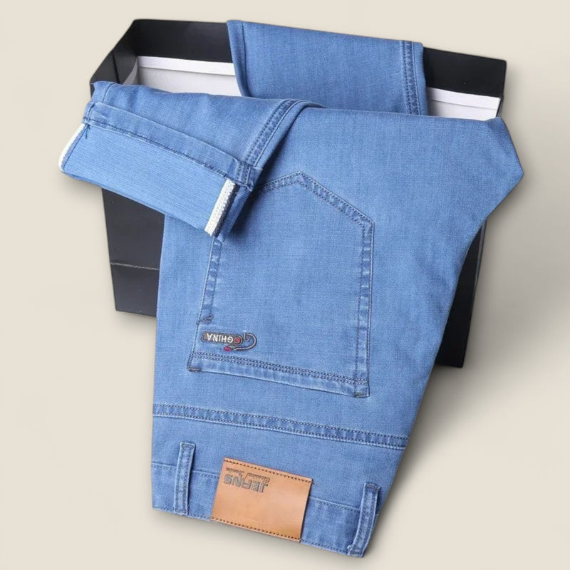 Diego - Slim Fit Silk Stretch Denim