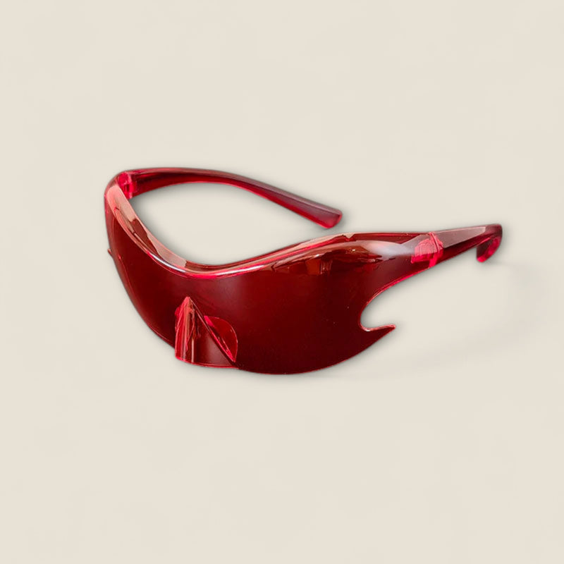 Thiago - Shield Sunglasses with Blade Design