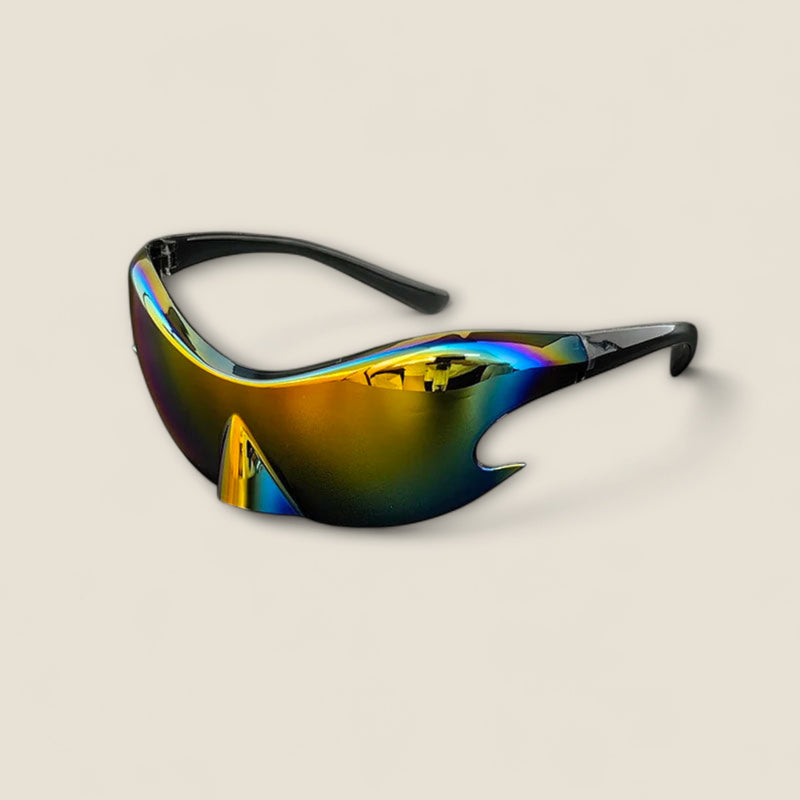 Thiago - Shield Sunglasses with Blade Design