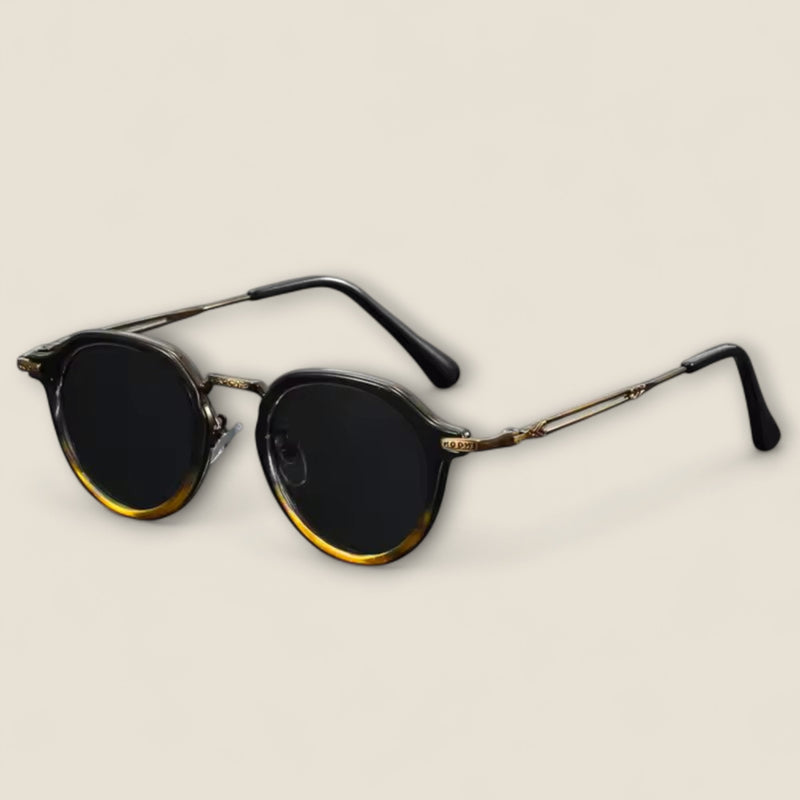 Isa - Retro Round Sunglasses