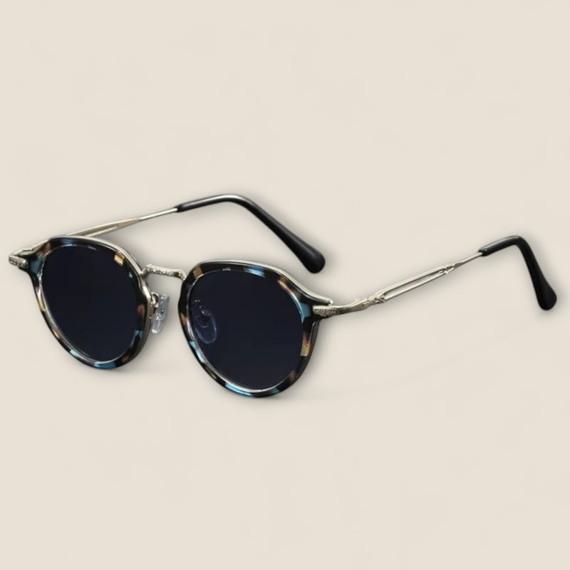 Isa - Retro Round Sunglasses