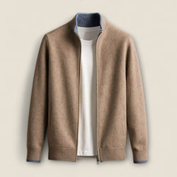 Alessio - Zip-Up Cardigan