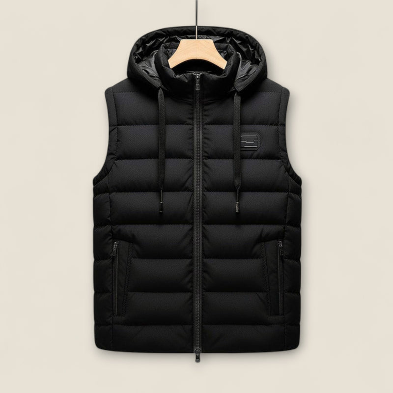 Dario - Quilted Hooded Vest