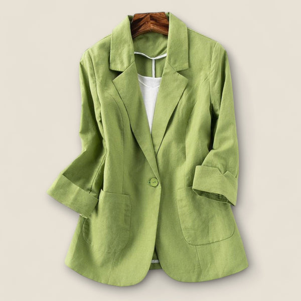 Sofia - Soft Linen Blazer