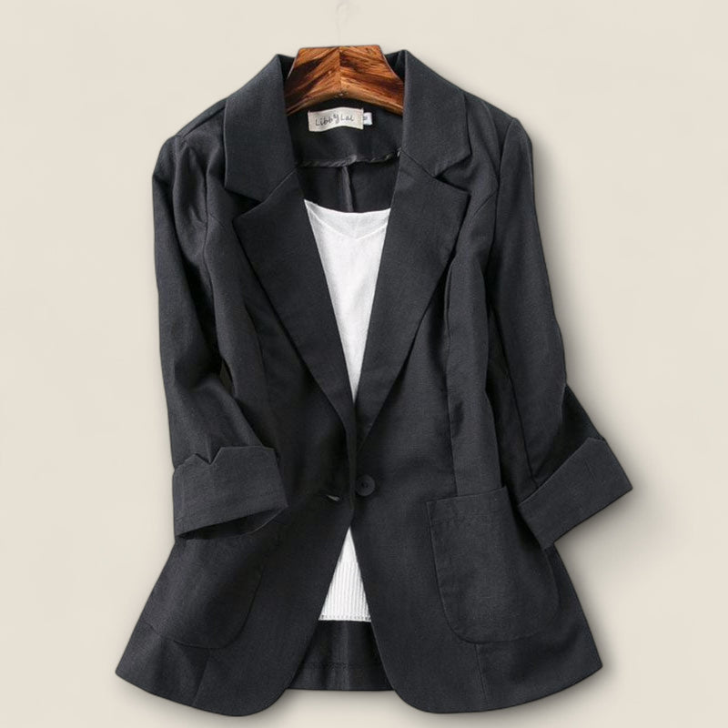 Sofia - Soft Linen Blazer