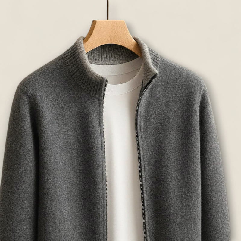 Alessio - Zip-Up Cardigan