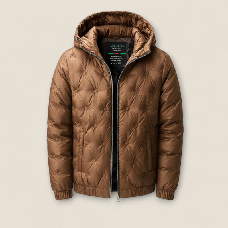 Dario - Quilted Hooded Jacket