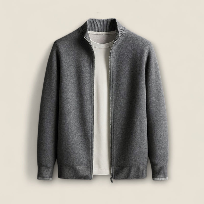 Alessio - Zip-Up Cardigan