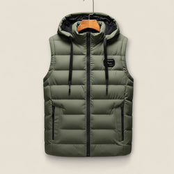 Dario - Quilted Hooded Vest